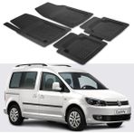 Oto Pandami Volkswagen Caddy 2010-2015 Uyumlu Paspas Seti PP993A1 - Siyah