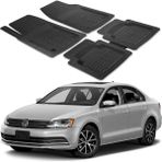 Oto Pandami Volkswagen Jetta 2000-2021 Uyumlu Paspas Seti PP963A1 - Siyah