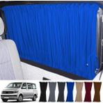Oto Pandami Volkswagen Transporter Caravelle T5/t6/t7 Kısa Şase 2003-2022 Uyumlu Mavi Raylı Oto Perde Takımı