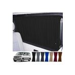 Oto Pandami Volkswagen Transporter Caravelle T5/t6/t7 Kısa Şase 2003-2022 Uyumlu Siyah Raylı Oto Perde Takımı