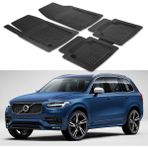 Oto Pandami Volvo XC90 2 2015+ Uyumlu Paspas Seti PP990A1 - Siyah