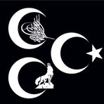 Oto sticker 3 hilal bozkurt osmanlı turası Ay yıldız stickeri