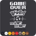 Oto Sticker Arka Cam Yazısı ( Oracal 641 Beyaz ) - 16 cm - Siyah