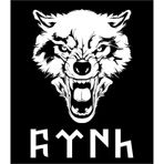 Oto Sticker Göktürkçe Türk - Kurt Logo Araba Sticker