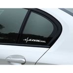 Oto Sticker Honda Civic Nabız Kalp Atışı Sticker 2 Adet