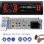 Oto Teyp 4X50W Bt 2xusb Aplikasyonlu 7 Renk Kısa Kasa Mega VM-104