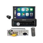Oto Teyp Indash 7 4x50w Car Play Zlink Bt/usb/sd/fm/aux Kameralı Nf-7050 Uyumlu
