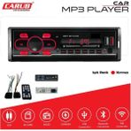 Oto Teyp-Radyo Aux/bluetooth/mp3/sd Kart/usb x 2 Şarj (Uzaktan Kumandalı) (Kırmızı Işıklı)