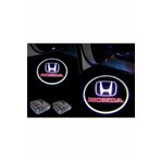 Otoaction OTOACTİON Honda Araçlar Için Pilli Yapıştırmalı Kapı Altı Led Logo