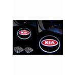 Otoaction OTOACTİON Kia Araçlar Için Pilli Yapıştırmalı Kapı Altı Led Logo