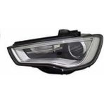 Otoco Audı A3 Ön Far Elektrikli Motorlu Krom Ledli Xenon Tip Sol 2013-2016 8V0941043