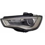Otoco Audı A3 Ön Far Elektrikli Motorlu Siyah Ledli Xenon Tip Sol 2013-2016 8V0941043C