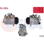 Otoco Mercedes C Serisi (W205) C 200 - C 200 D 2015 / E Serisi E 180 - E 200 Klima Kompresoru 6pk 110MM