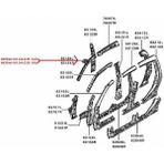 Otoco Mıtsubıshı L200- Pıck Up- 06/15 Ön Direk Üst Iç Sacı Sağ Tavan Ön Kısmına Takılan Çift Kabin(Or 5311A474T