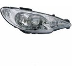 Otoco Peugeot 206 Ön Far Elektrikli Motorlu Sağ 2002-2005 6205S9