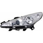 Otoco Peugeot 207 Ön Far Elektrikli Motorlu Mercekli Sol 2006- 620896