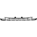 Otoco Peugeot 207 Ön Tampon Panjuru Siyah Üst Rc Sport 2006- 7414QC