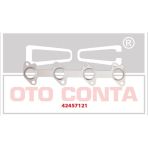 Otoconta Eksoz Manıfolt Contası (Celık) Renault Clıo Fluence Duster Megane 1.5Dcı K9k K9k 700-702-704-710-722