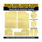 Otocontrol Honda Civic 2007 2011 Kauçuk Paspas - Bej