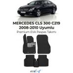 Otocraft Mercedes Cls 300 C219 (2008-2010) Araca Özel 3D Havuzlu Eva Oto Paspas Full Set 5 Parça - Siyah