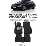 Otocraft Mercedes Cls 63 Amg C219 (2006-2010) Araca Özel 3D Havuzlu Eva Oto Paspas Full Set 5 Parça - Siyah