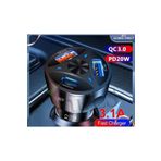 otodemir Araç Çakmaklık Şarjı - Type C Şarj Aleti - Usb Şarj - 55w Araba Çakmak Soket Şarj - Çakmak Şarj 231032021042