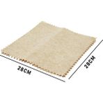 Otohousse 3 Pcs 28X28CM Yeşil Lif Kabak Bitiki Üretimi Saf Doğal Temizlik Bezi (5545) - TEMİZLİK BEZİ - Çok Renkli