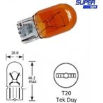 Otohousse Super Light T20 Dipsiz Turuncu Park Ampulü Tek Duy 2'li