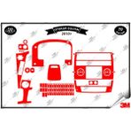 Otokar Sultan 2012 Torpido Konsol Trim Göğüs Maun Kaplama Set 70 Parça Kırmızı
