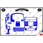 Otokar Sultan 2012 Torpido Konsol Trim Göğüs Maun Kaplama Set 70 Parça Mavi
