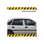 Otolaria Opel Vectra A Mügen Cam Rüzgarlığı Tüm Kasalara Uyumlu 4 Lü Set
