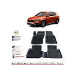 OtoLine Fiat Egea Cross 2020 Model 4D Havuzlu Paspas