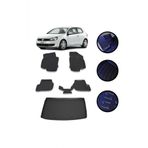 OtoLine Golf 5-6 2003-2012 Arasi 4D Havuzlu Oto Paspas Ve Bagaj Set