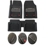 OtoLine Honda Civic EF 1988 1991 Krom Gümüş 4D Ekstra Kanallı Havuzlu Paspas Seti