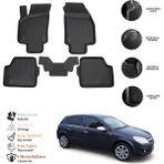 OtoLine Opel Astra H 2005 3D Havuzlu Paspas Otl - Gri - Siyah