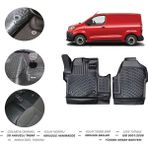 OtoLine Opel Vivaro 2021 Model 4d Paspas - Gri - Siyah