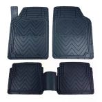 OtoLine Renault Clio 2 1998-2005 Kauçuk Siyah Oto Paspas Seti