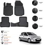 OtoLine Renault Clio 3 2005-2012 3D Havuzlu Paspas