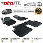 Otom 3D Peugeot 301 2012 Sonrası Araca Özel Paspas