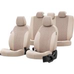 Otom Alfa Romeo 147 2001-2009 Özel Üretim Tokyo Design Tay Tüyü Bej Oto Koltuk Kılıfı