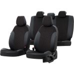 Otom Audi A3 2003-2012 Özel Üretim Tokyo Design Tay Tüyü Siyah - Beyaz Oto Koltuk Kılıfı