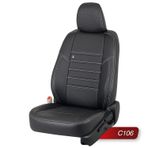 Otom C106 Mitsubishi L300 2+1 1997-2009 California Deri Oto Koltuk Kılıfı
