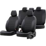 Otom Chery Tiggo 2008-2011 Özel Üretim Koltuk Kılıfı Paris Design Füme - Siyah