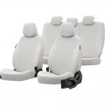 Otom Chery Tiggo 2008-2011 Özel Üretim Tokyo Design Deri Fildişi Oto Koltuk Kılıfı