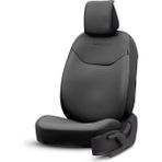 Otom Exclusive Koruyucu Oto Koltuk Minderi Premium Deri Siyah