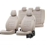 Otom Honda City 2006-2008 Özel Üretim Milano Design Bej Oto Koltuk Kılıfı