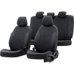 Otom Hyundai Getz 2002-2011 Özel Üretim Amsterdam Design Deri Siyah Oto Koltuk Kılıfı