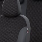 Otom Hyundai I30 2012-2017 Özel Üretim Tokyo Design Tay Tüyü Siyah Oto Koltuk Kılıfı