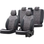 Otom Opel Antara 2006-2015 Özel Üretim Milano Design Füme - Siyah Oto Koltuk Kılıfı