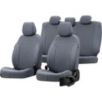 Otom Peugeot 407 2004-2011 Özel Üretim Tokyo Design Deri Füme Oto Koltuk Kılıfı